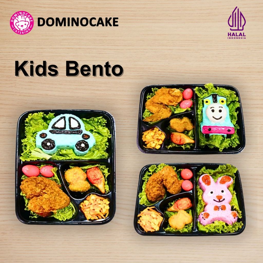 

Domoinocake Catering | Paket Kids Bento