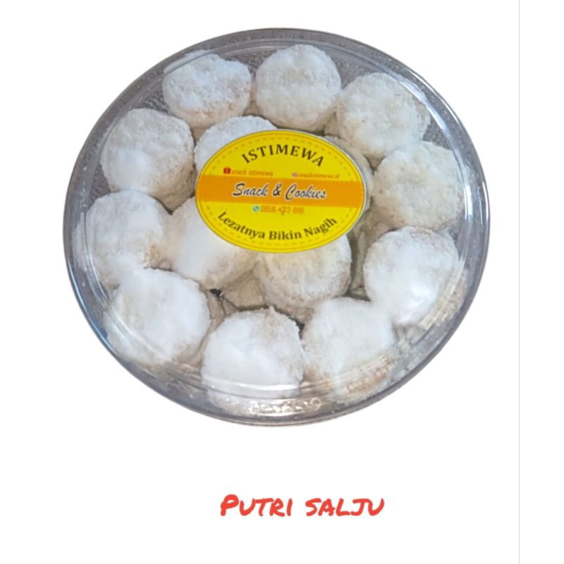 

kue Putri salju