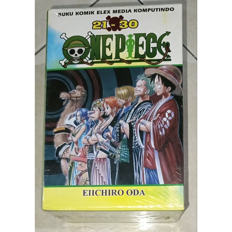 komik one piece box set vol 21-30 original segel