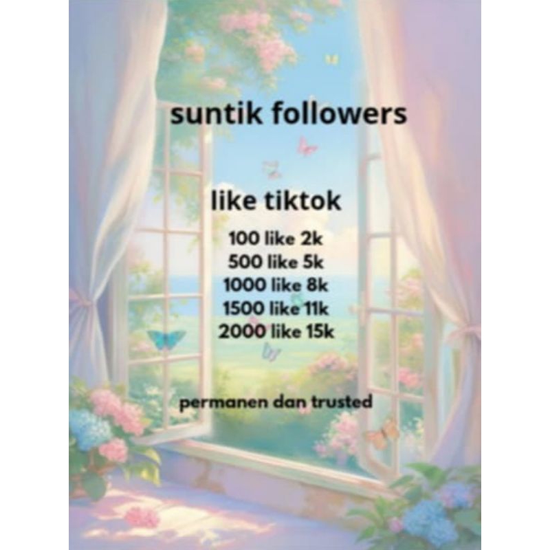 followers tik*tok permanen