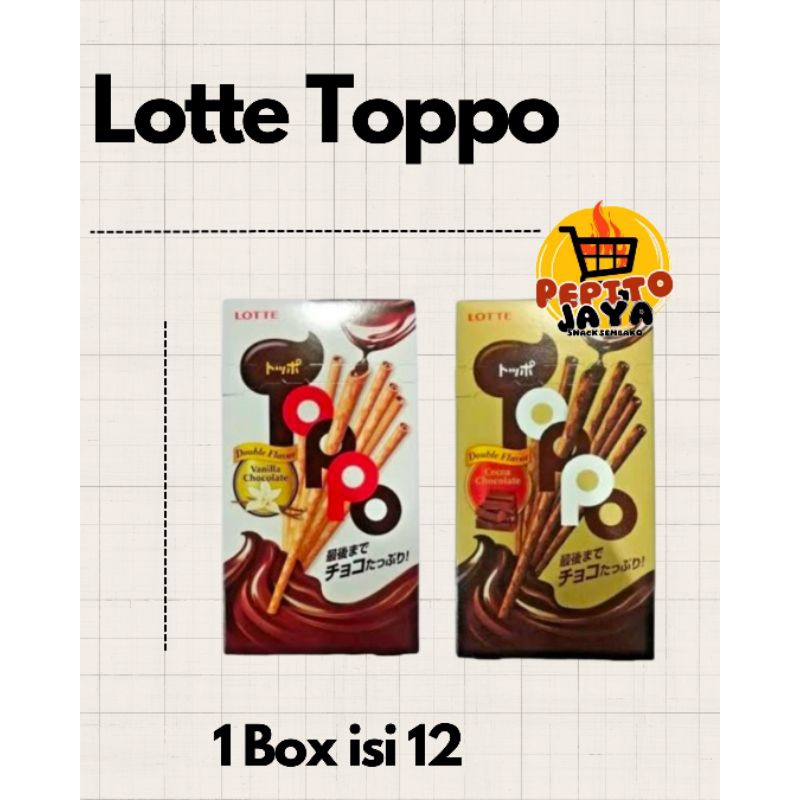 

Lotte Toppo Box / Snack Toppo Dobel Coklat