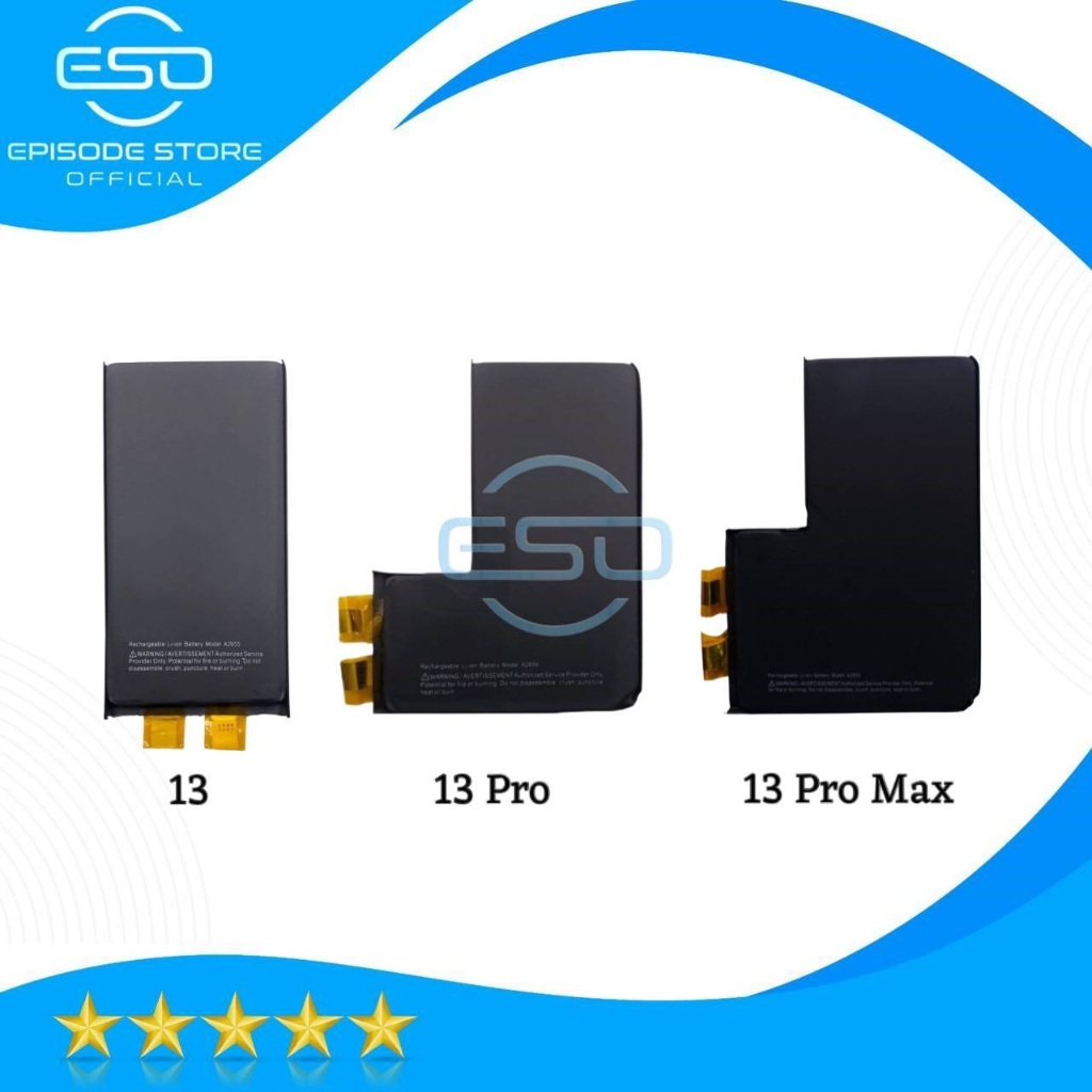battery / baterai 13 / 13 Pro /13 Pro Max original cell only tanpa flexible new