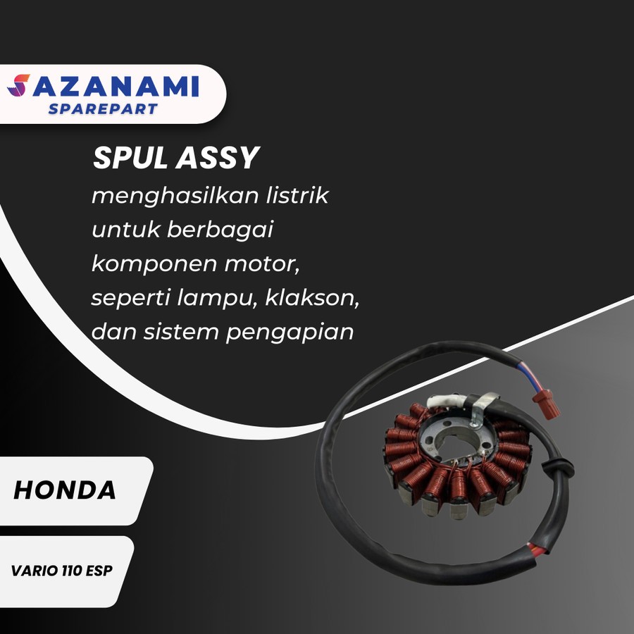 SPUL ASSY MOTOR HONDA VARIO 110 ESP