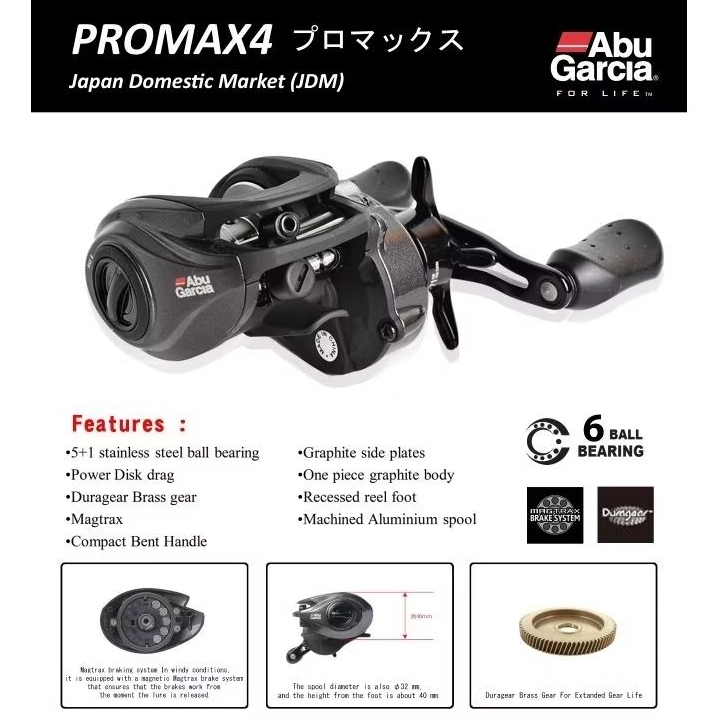 Reel BC Abu garcia Promax 4L