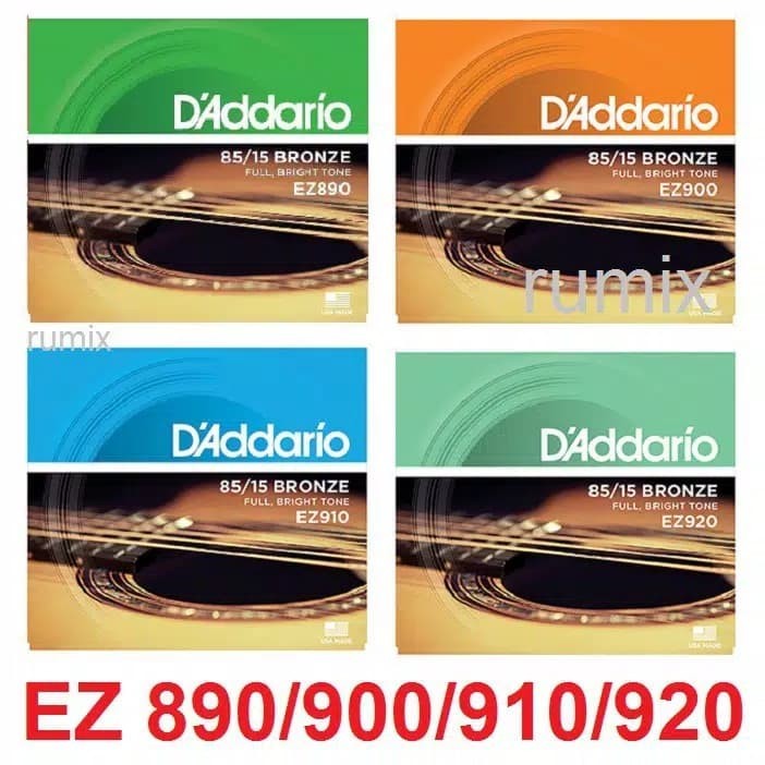 SENAR GITAR / SENAR GITAR DADDARIO D'Addario EZ890/900/910/920