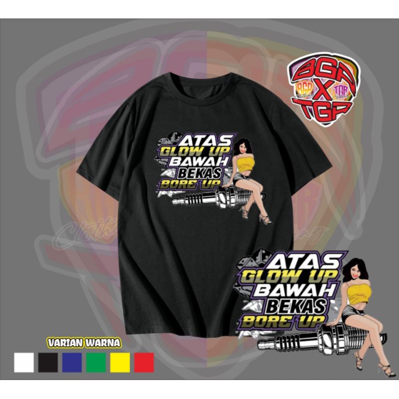 kaos baju distro keren kata-kata RACE T-shirt oblong RACING type-025