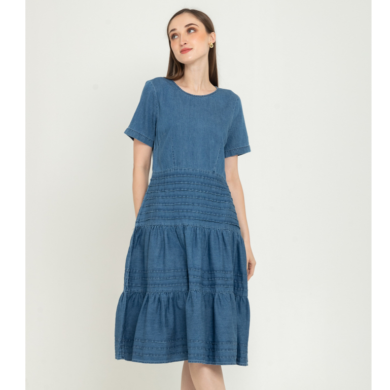 N2 - Dress Midi Denim 28525