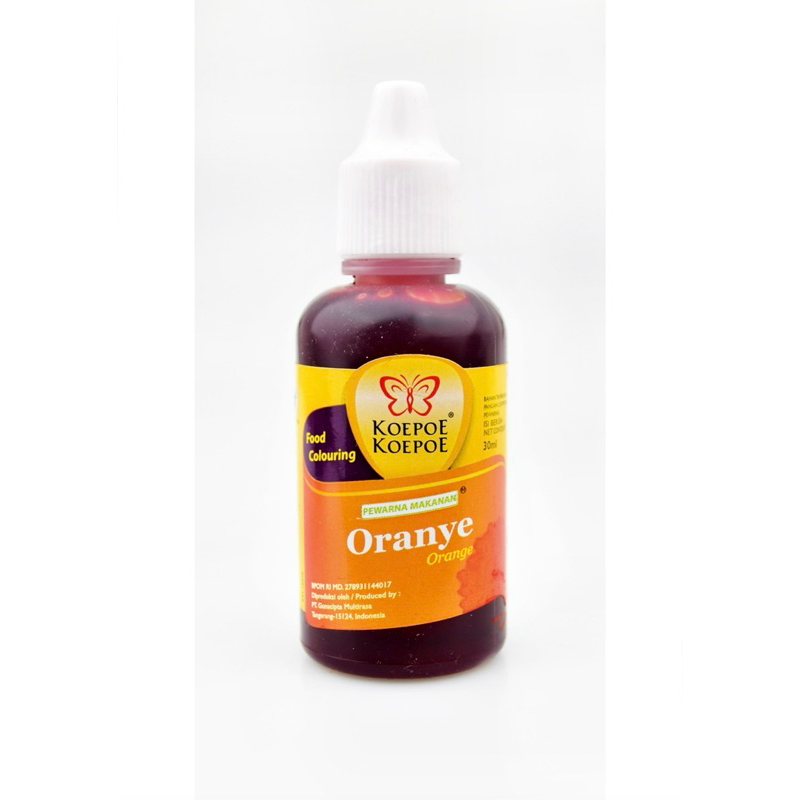 Pewarna Makanan Koepoe Pewarna Orange 30 ml