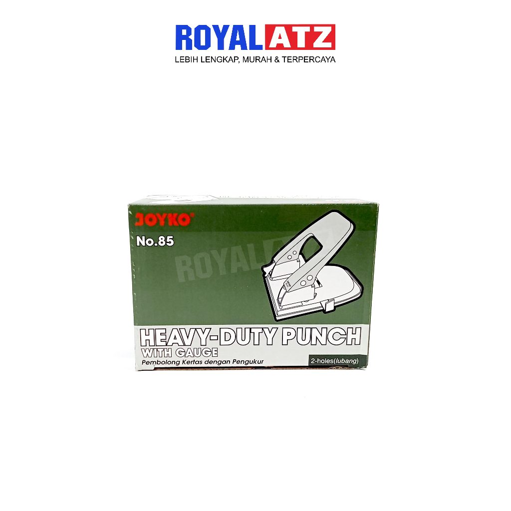 Perforator / Punch / Pembolong Kertas 2 Lubang Alat Pelubang Kertas