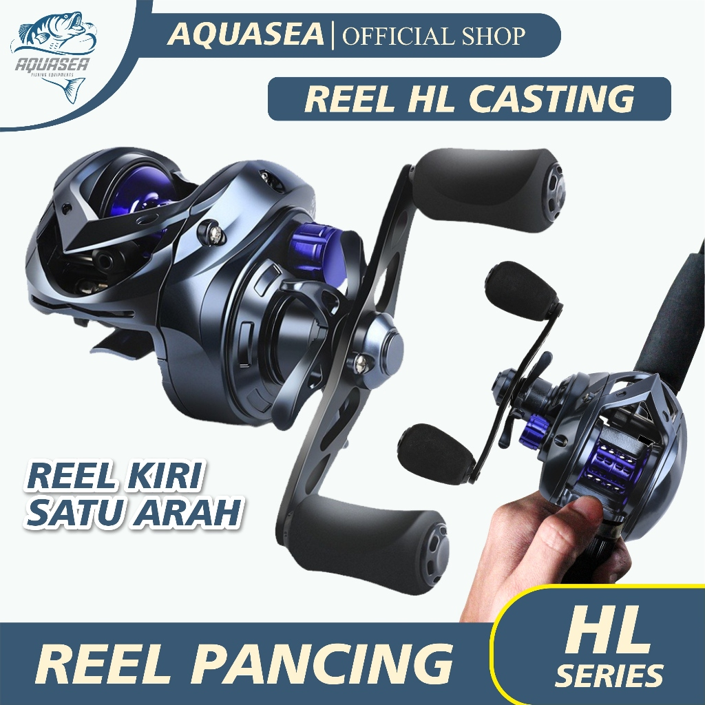 NEW PRODUCT AQUASEA - REEL PANCING ORCA HL CASTING PREMIUM KATROL KOREKAN FISHING REEL HL