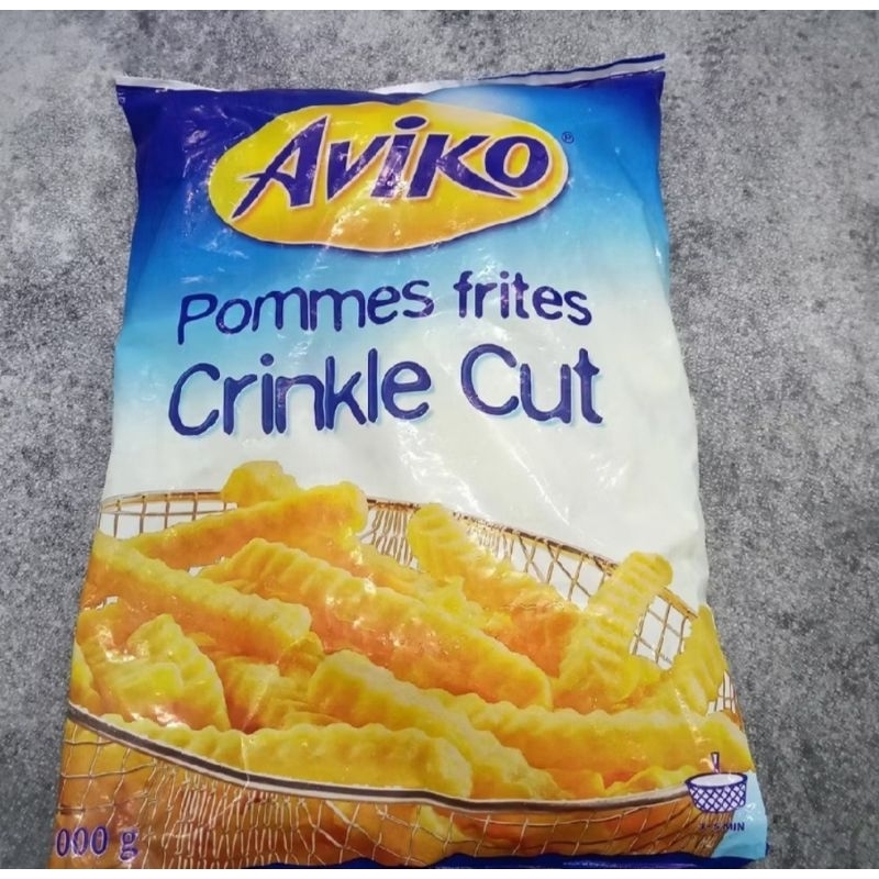 

kentang goreng crinkle 1kg