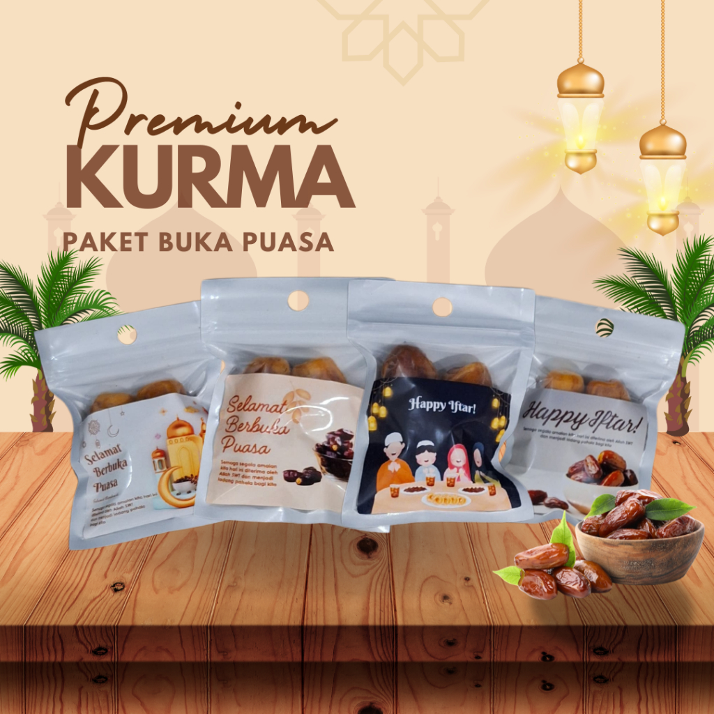 

PAKET KURMA KHALAS PREMIUM - ISI 3 BUTIR - PAKET BUKA PUASA TAKJIL KEMASAN | OLEH-OLEH UMRAH HAJI | KEMASAN TAKJIL