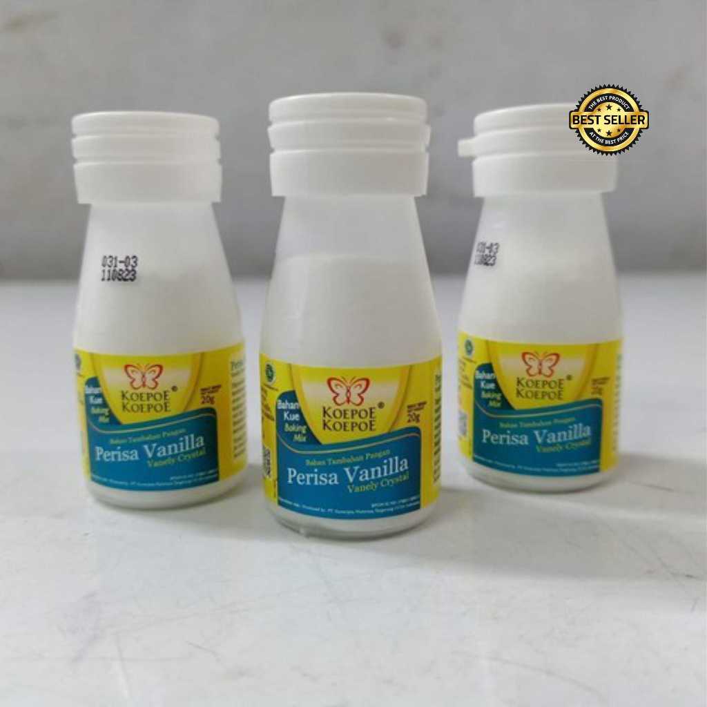 

Vanili Bubuk Perisa Vanilla Koepoe Koepoe 20gr/ VANILI BUBUK KOEPOE-KOEPOE 20gr /Koepoe 20 gr Perisa Vanilla/ Vanely bubuk HALAL