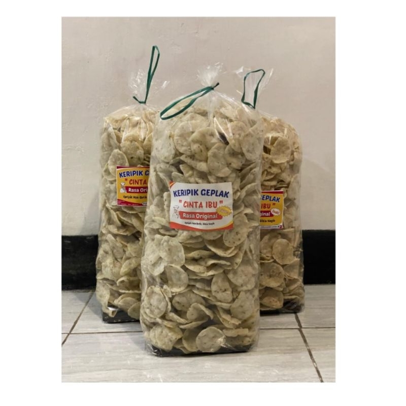 

1kg Keripik geplak cinta ibu khas tegal Original