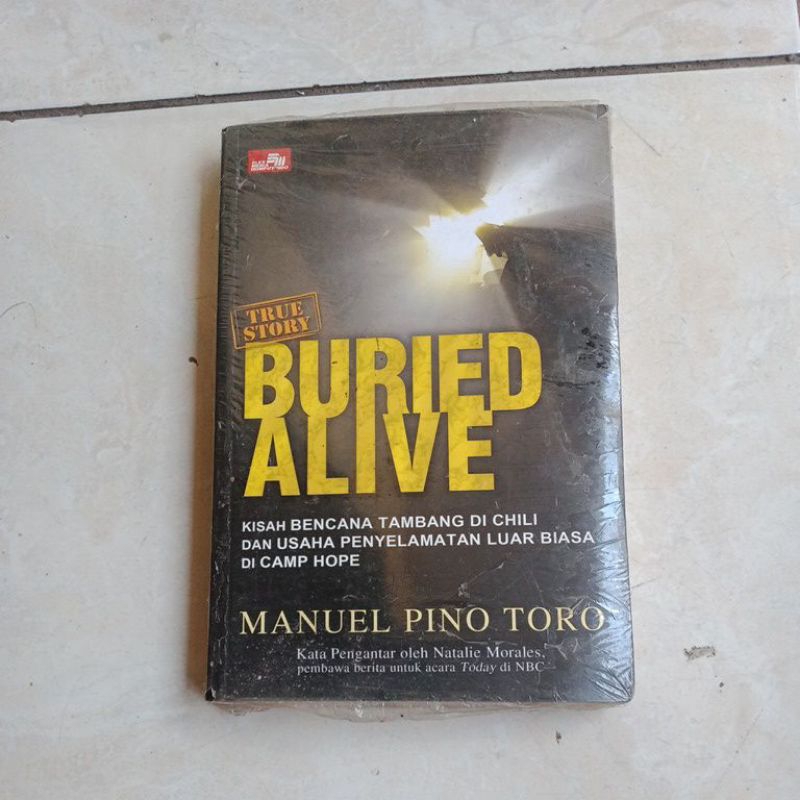 Novel Buried alive - Manuel pino toro