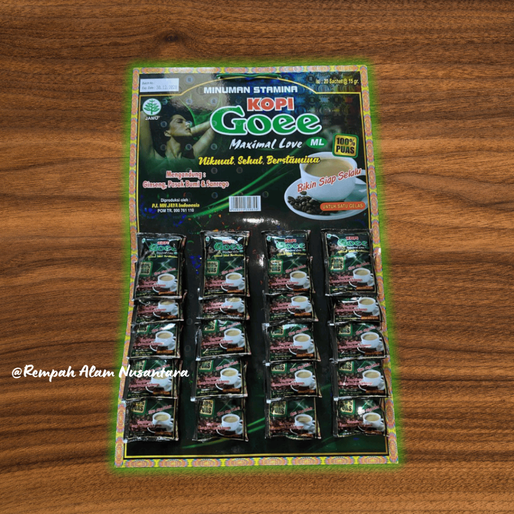 

Kopi Goee Papan Original 20 Sachet