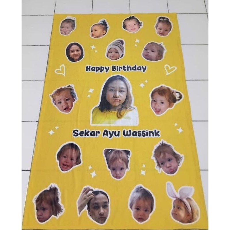 Selimut Custom BTS NCT Foto Sendiri/Kado unik/kado ultah custom