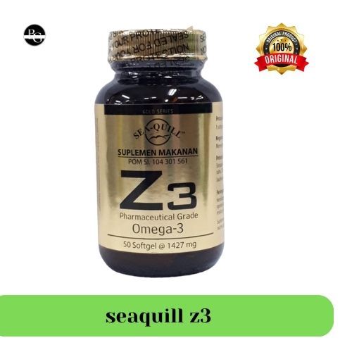 Sea Quill Z3 Pharmaceutical Grade Omega 3 Suplemen Kesehatan Jantung
