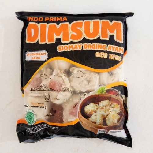 

INDOPRIMA DIMSUM ANEKA TOPING+SAUS 250gr