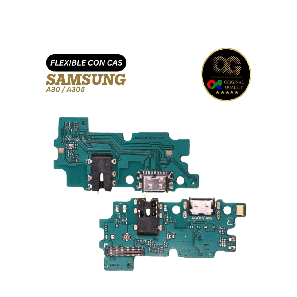 CONECTOR CAS+HF SAMSUNG A30/A305 NON IC/IC