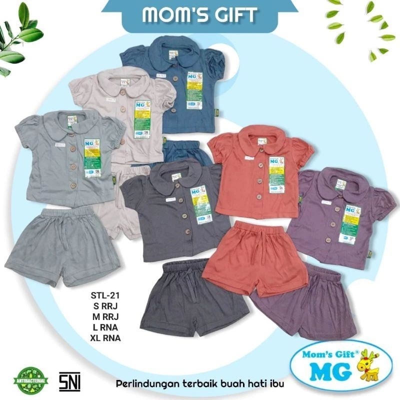 Moms Gift Girl Setelan Baju Setelan Bayi/Anak Cewek / Anak Perempuan
