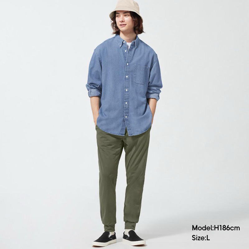 Dry stretch jogger - celana panjang pria - GU by uniqlo