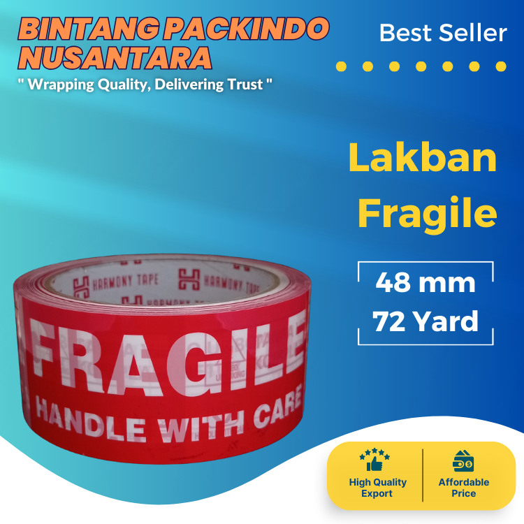 

Solasi Lakban Fragile Security Seal Video Unboxing 48 mm x 72 yard