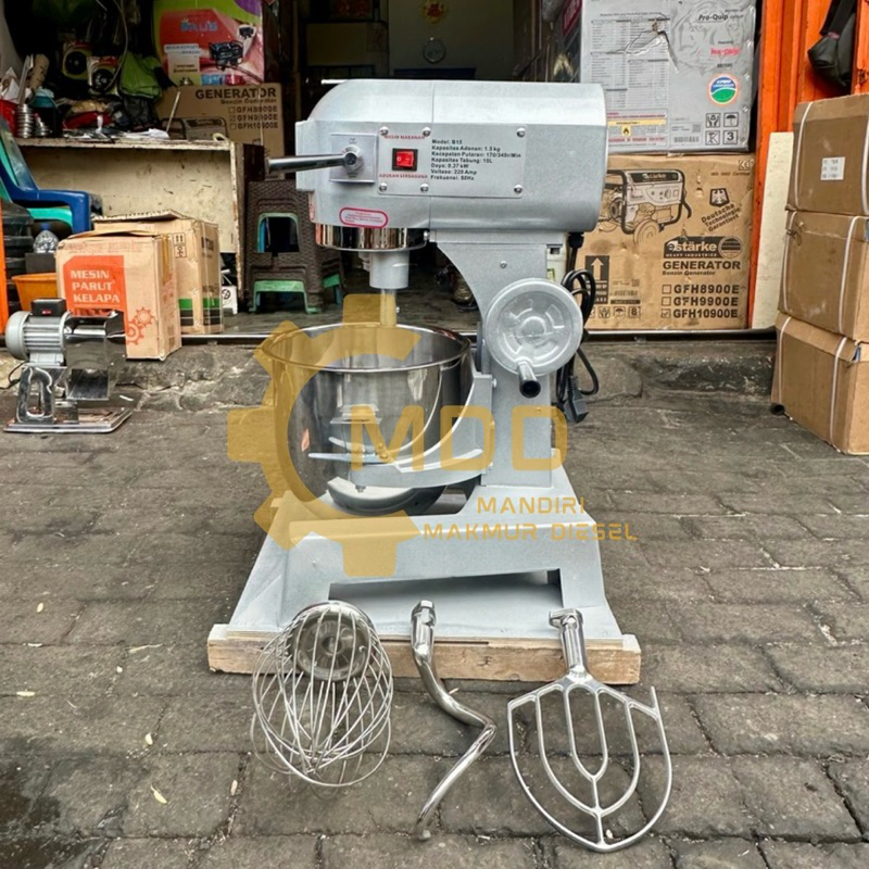 Planetary Mixer B15 15 Liter Mixer Roti 15 Liter YAMAMOTO