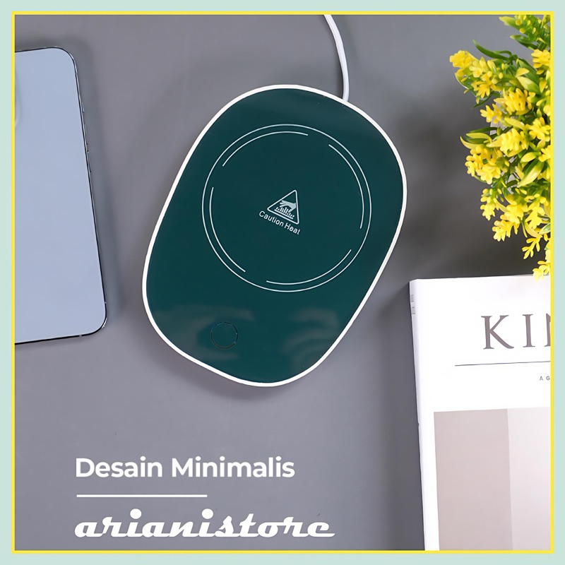 PEMANAS GELAS KOPI / TEH / CUP WARMER GREEN