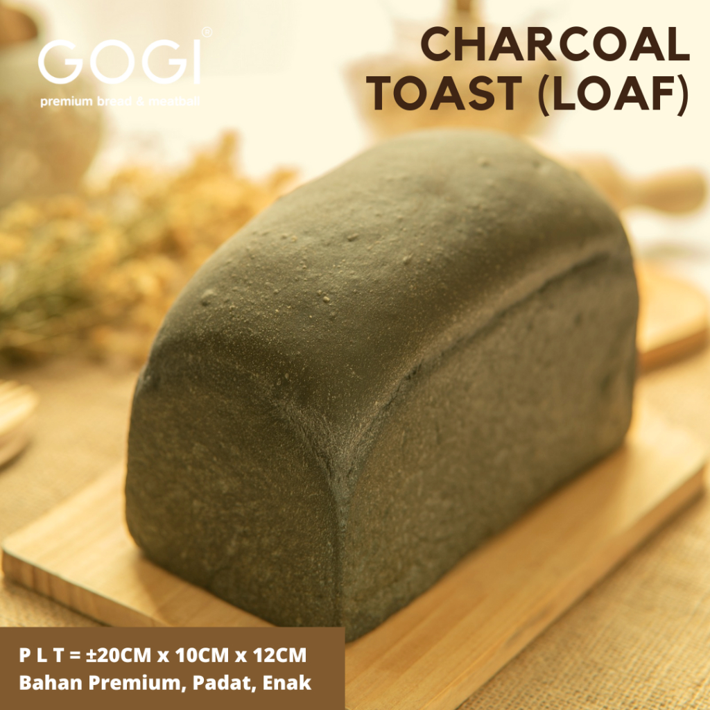 

Roti Tawar Charcoal Bread Roti Charcoal Toast Bread Roti Tawar Hitam