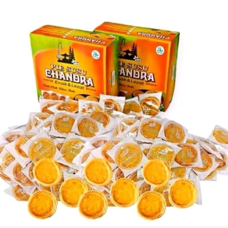 

pie susu chandra oleh-oleh khas Bali isi 50 pc