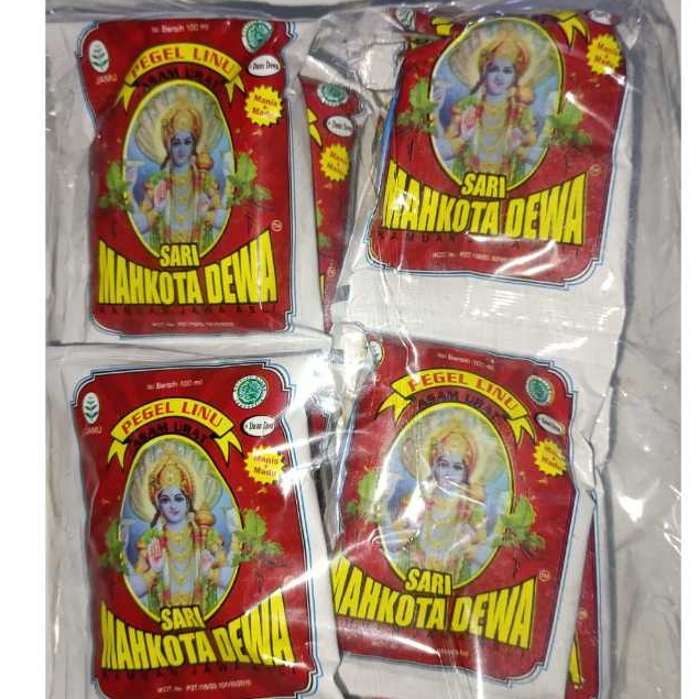 

Mahkota Dewa! Jamu Tradisional Pegel Linu 1 Pack isi 12 Sachet (PAKET MURAH)