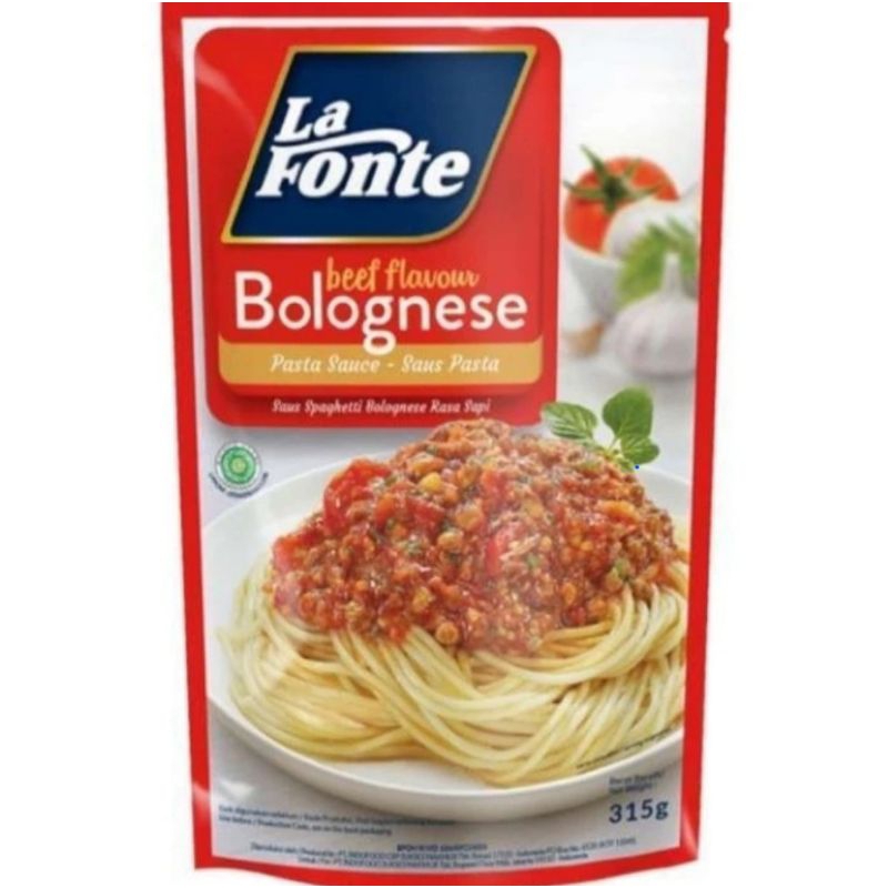 

La Fonte Saus Bolognese Beef Flavour 315Gr