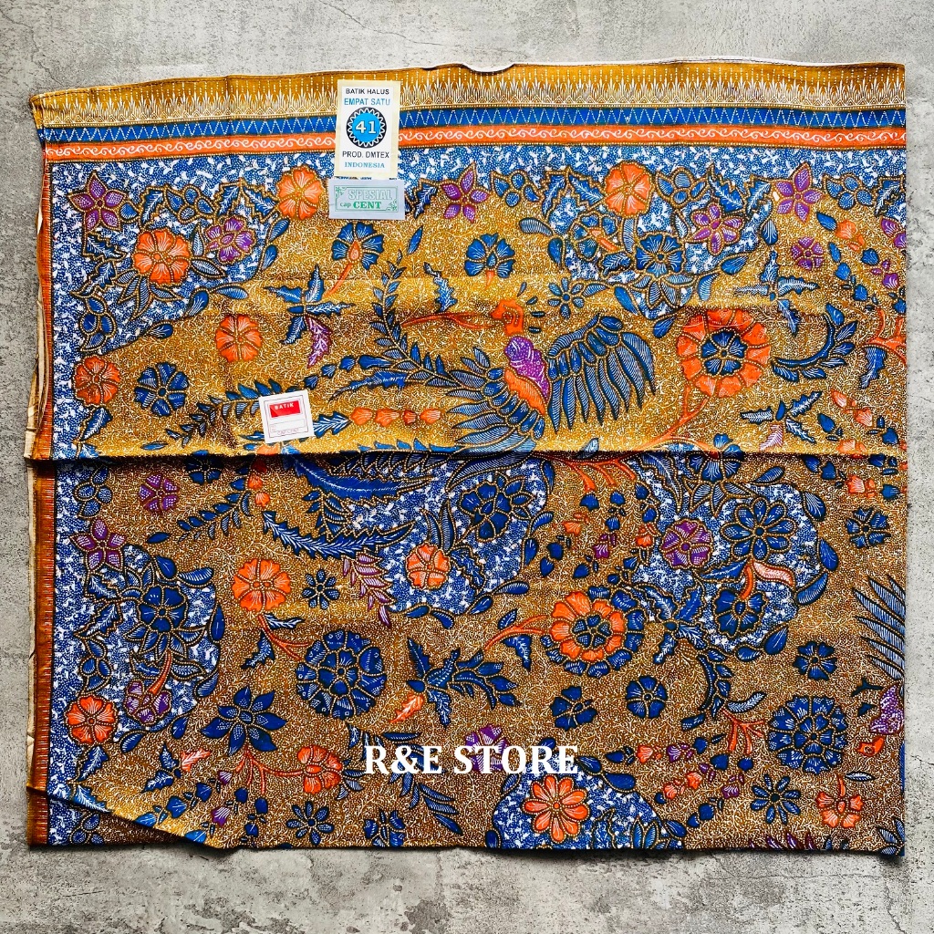 zZg Kain Samping Kebat Panjang Batik Pekalongan Halus Motif Tiga Negeri 41 Cap Cent