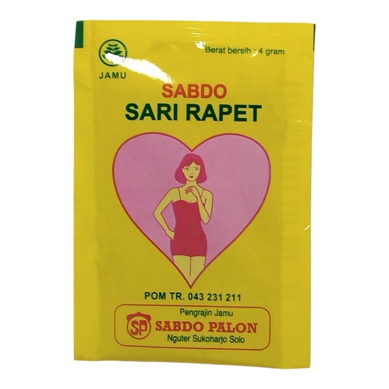 

Jamu Sari Rapet Sabdo Palon 10's - Untuk Mengatasi Keputihan