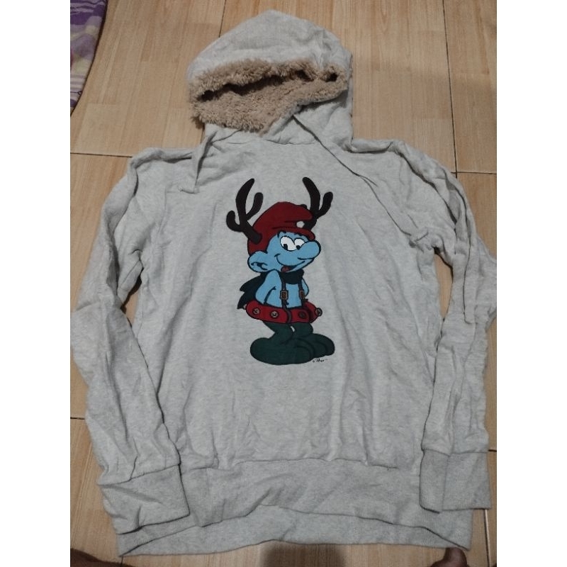 Hoodie by WHOLE HAUSS THE SMURFS (mantan)
