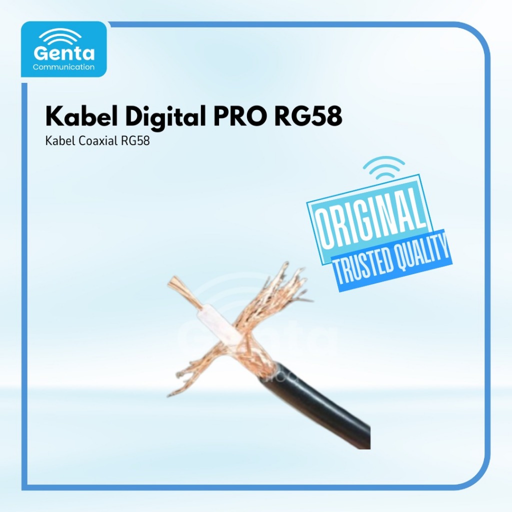 KABEL RG58 / KABEL COAXIAL RG58 RG 58 / KABEL RG58 DIGITAL PRO ORIGINAL TERMURAH