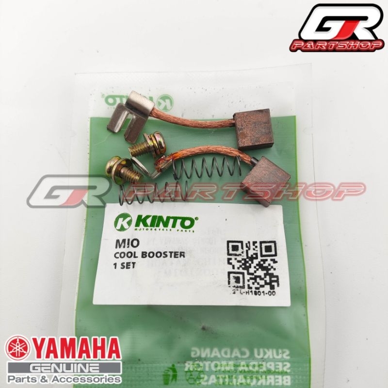ARENG COOL DINAMO STARTER ASSY MIO SPORTY SMILE,FINO,SOUL,XEON,XEON RC,GT 125 MERK KINTO BRUSH SET A