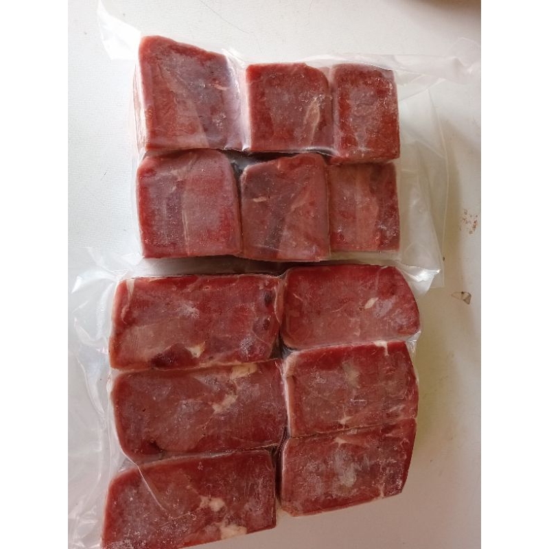 

daging potong kemasan 1kg