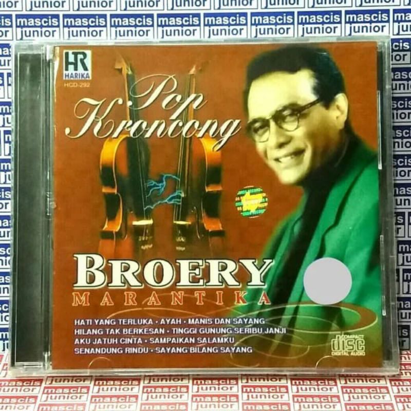 CD Broery Marantika - Pop Kroncong . BROERY PESOLIMA PESULIMA