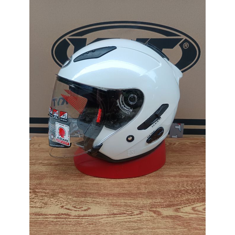 Kyt Galaxy Flat R Solid White