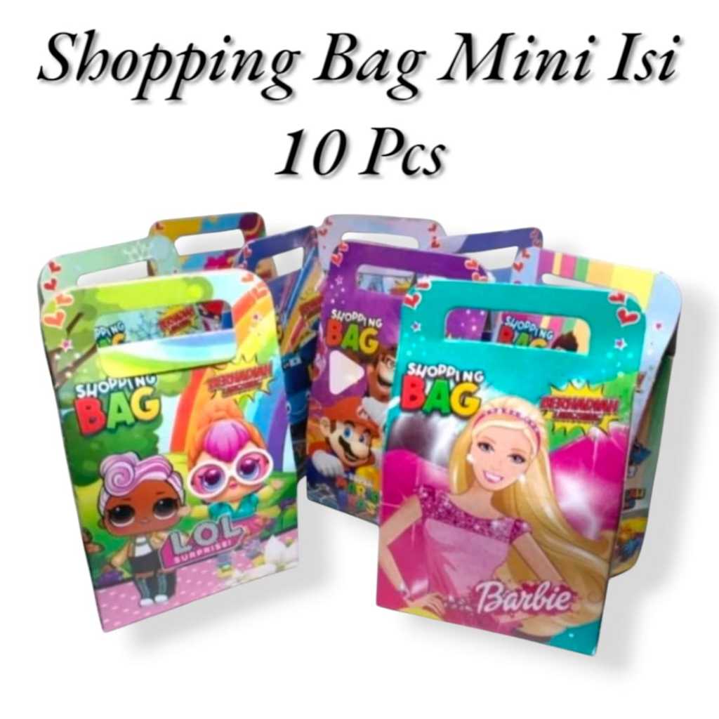 

Shopping Bag / Kotak Kado Kecil 10 Pcs