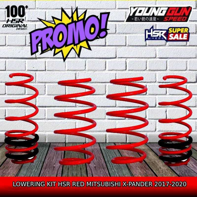 lowering kit hsr red xpander per mobil ceper terbaru
