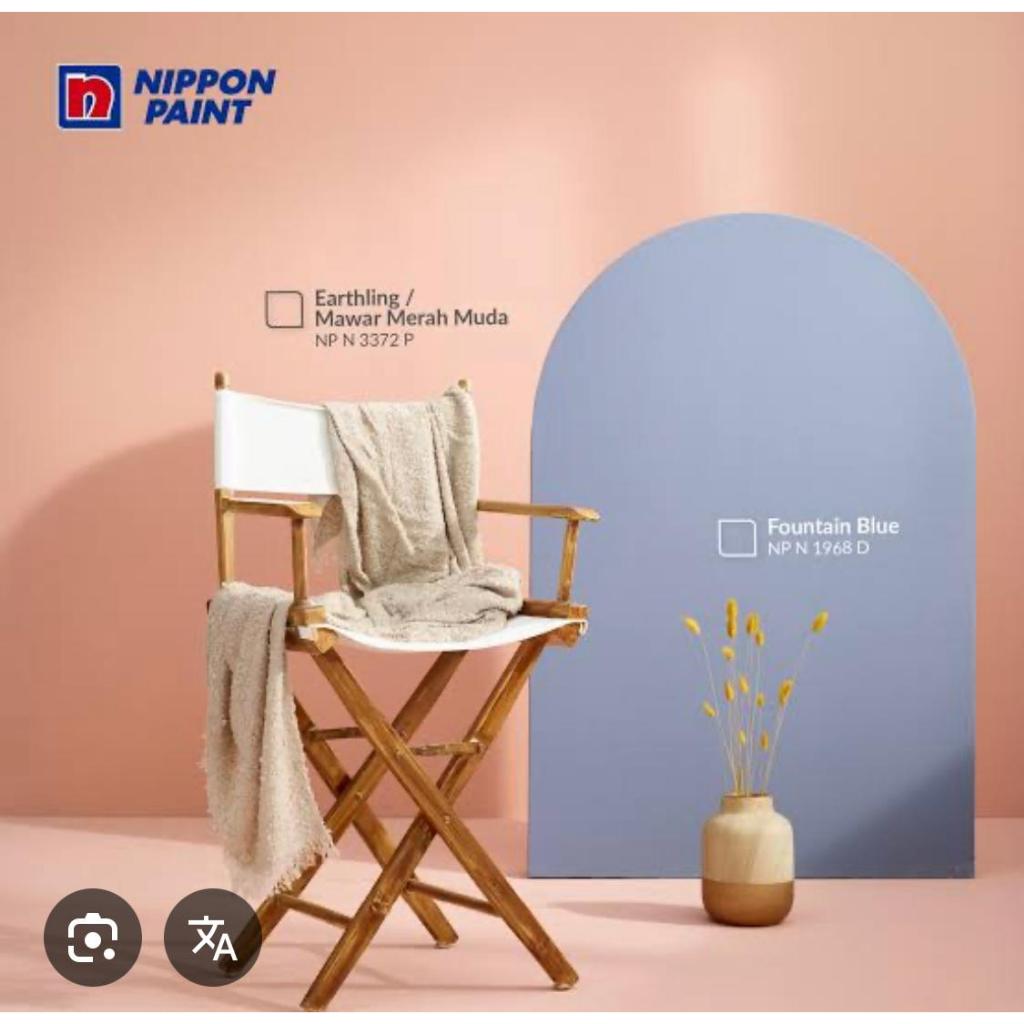 NIPPON PAINT Spotless Np N 3372 P- Earthling / Mawar Merah Muda 2.5lt / 4kg Cat tembok dalam Cat int