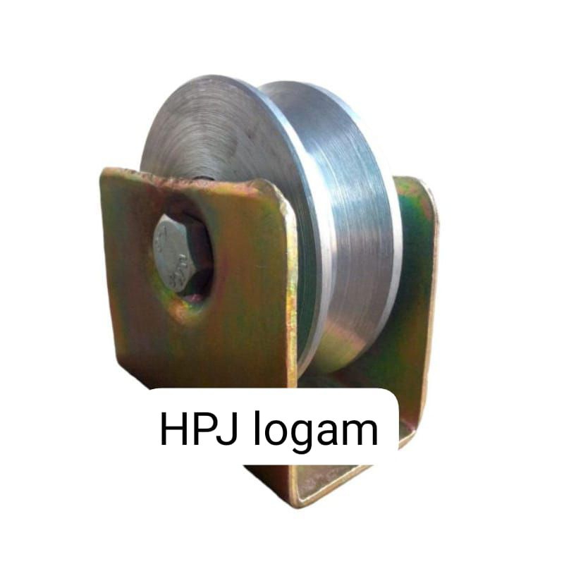 Roda pagar besi as super 8cm