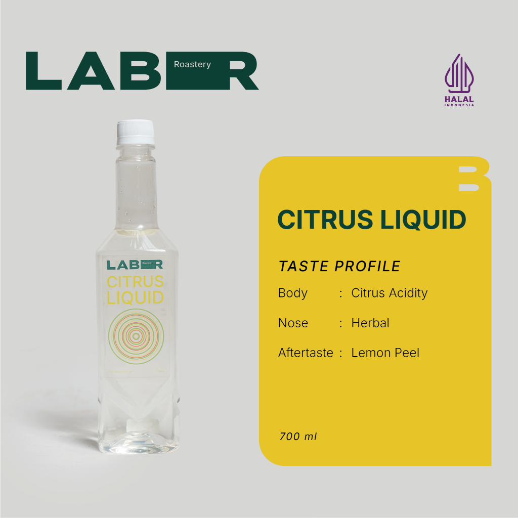

LABR Citrus Liquid - Penambah Flavor Aromatic Citrus 700 mL