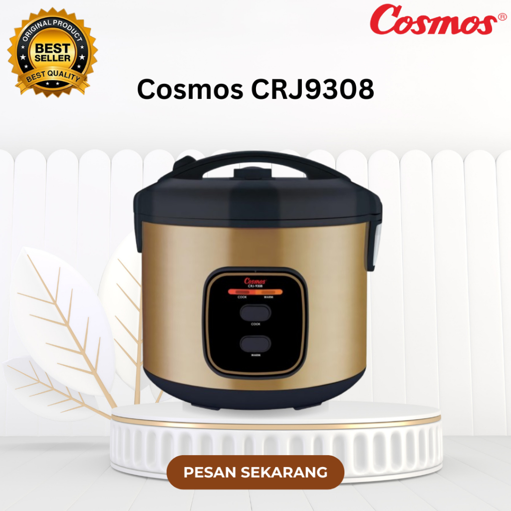 RICE COOKER COSMOS NON STICK CRJ9308 2L TERMURAH ORIGINAL/CRJ-9308/CRJ 9308/CRJ-9308/CRJ 9308
