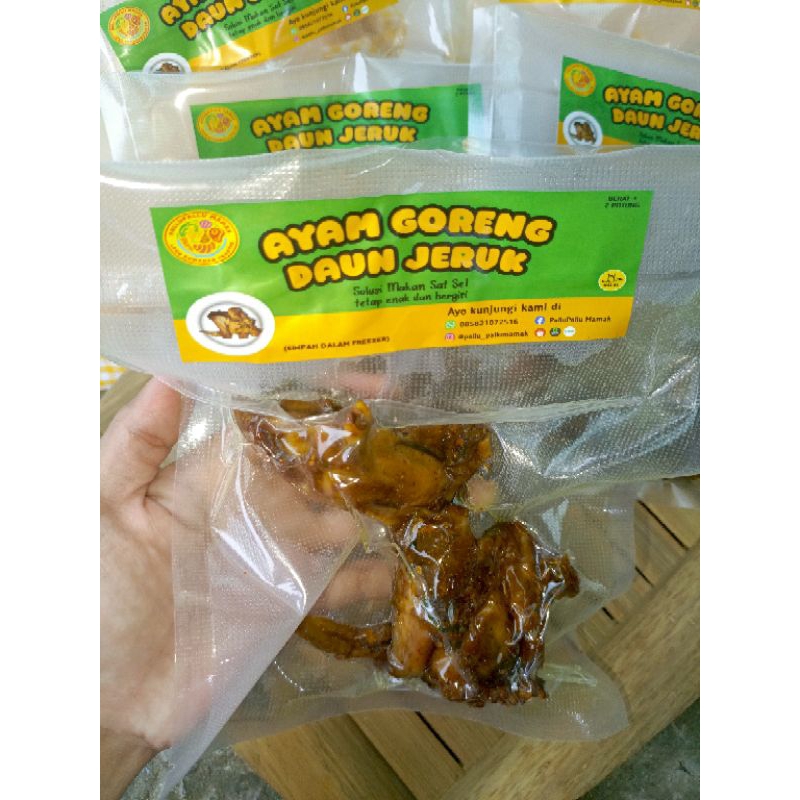 

LAUK FROZEN ayam goreng daun jeruk