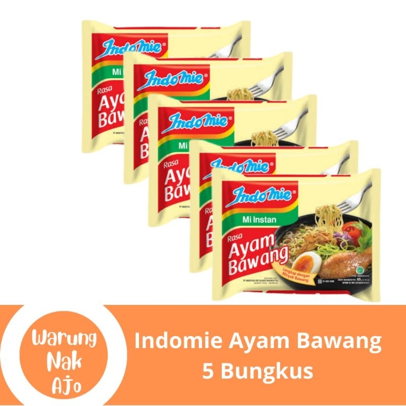 

Indomie Ayam Bawang 5 Bungkus