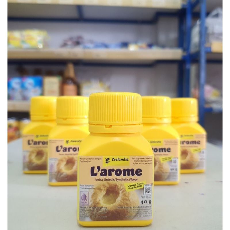 

Pasta L'AROME LAROME TOFFIECO Vanilla Vanila Susu Botol Kecil